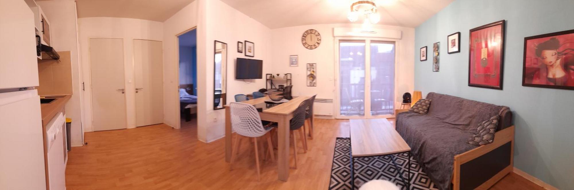 Appartement de l'isard bleu, dans résidence de tourisme 3 étoiles Lourdes Esterno foto